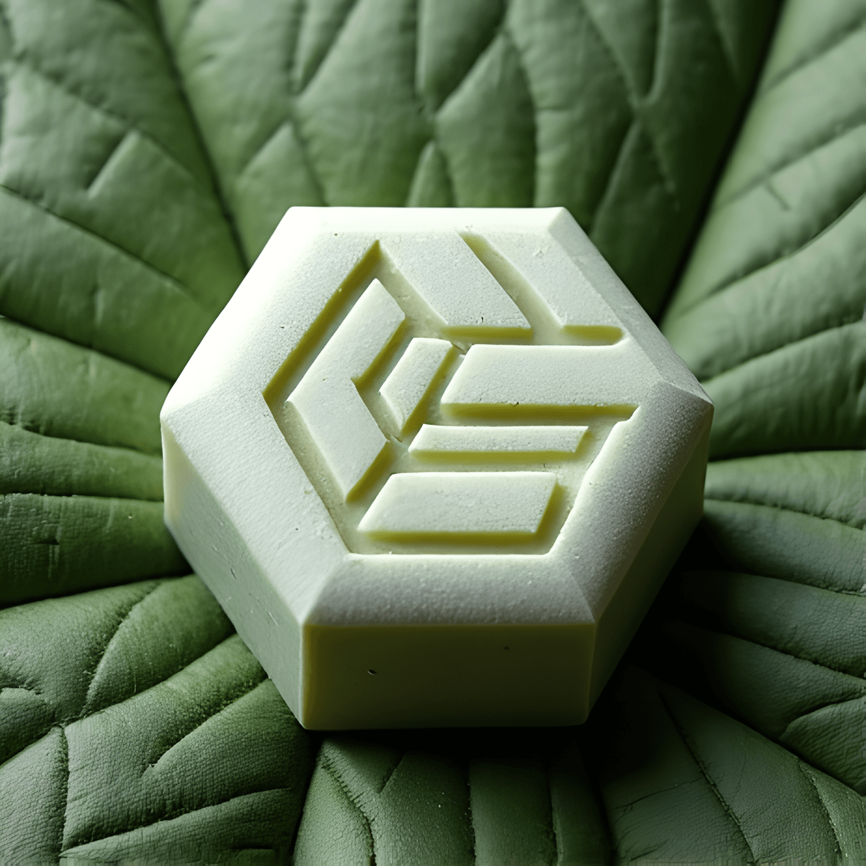 Green soap bars